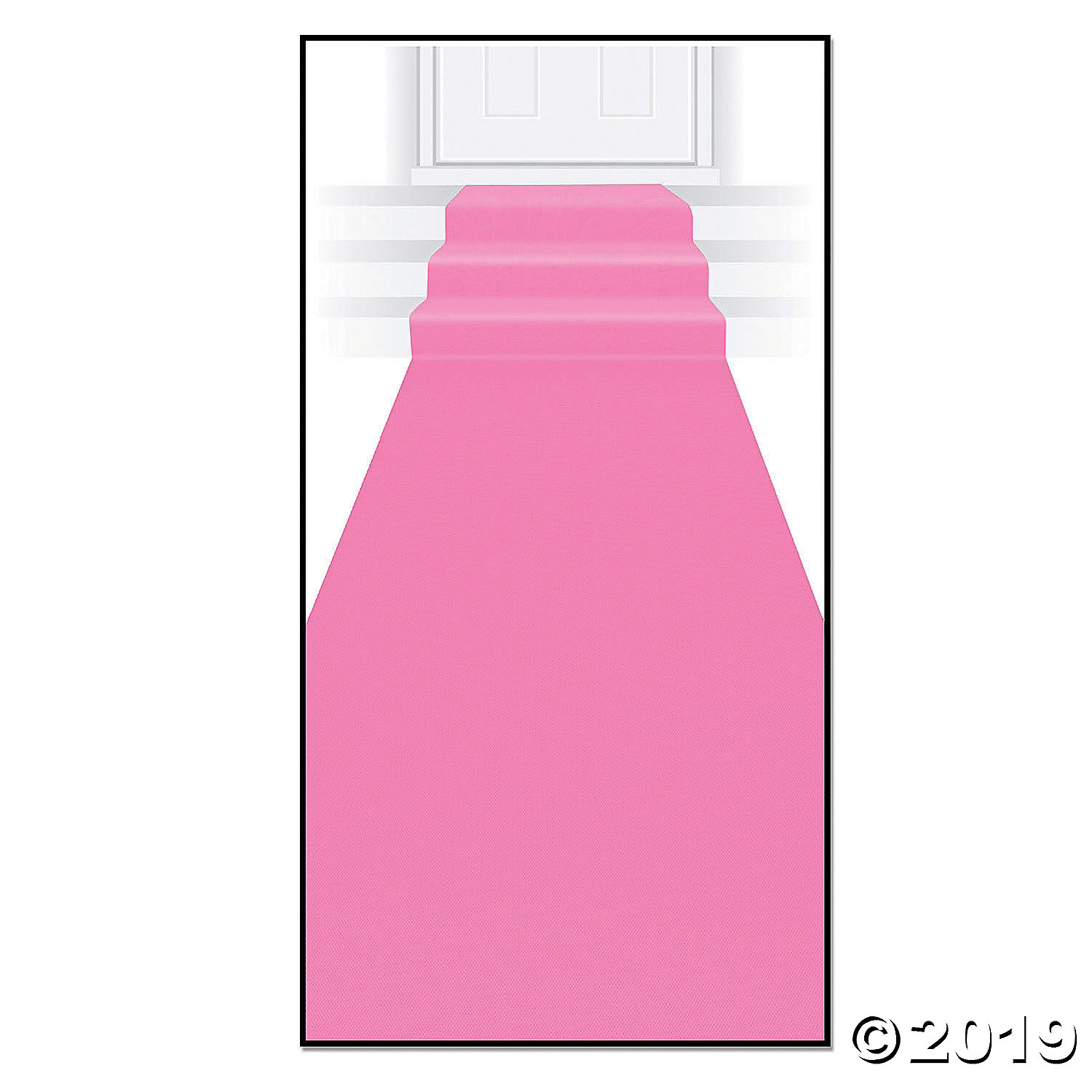 Pink Aisle Runner