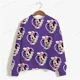 thumbnail image 3 of Sudadera con estampado de Minnie Mouse de Disney para mujer, suéter de cuello redondo para primavera y otoño, ropa holgada coreana, estilo retro Harajuku coreano, 3 of 5