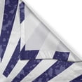 thumbnail image 3 of Ambesonne Anthony Kitchen Curtains, Masculine Name in Blue, 55"x45", Navy Blue and White, 3 of 3