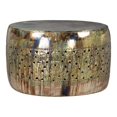thumbnail image 1 of ZUO Bob Modern Iron Metal Coffee Table in Antique Silver Finish, 1 of 1