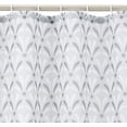 thumbnail image 2 of Fabric Shower Curtain - 72 x 72 Inch, Gray Art Deco, 2 of 5