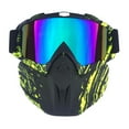 thumbnail image 1 of Hearth & Gear Lunettes Rétro Moto Tout-Terrain Lunettes de Course Lunettes de Ski Lunettes de Conduite Sangles de Bottes pour Hommes Lunettes de Jeunesse Lunettes de Refraction, 1 of 7