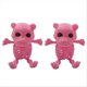thumbnail image 1 of Home decoration items charming bear skeleton table decoration pink, 1 of 5