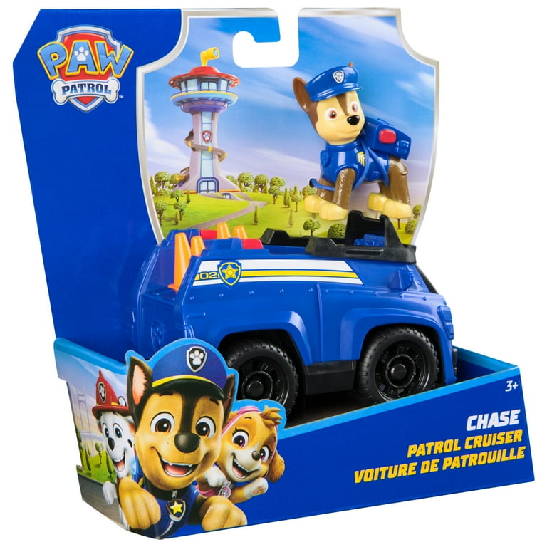 Paw Patrol Police Cruiser with Collectible Chase Toy, Eco