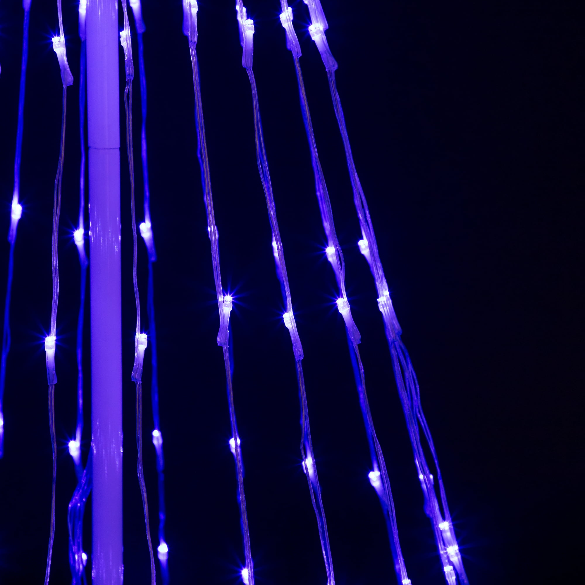 4' Blue LED Lighted Christmas Tree Cone Outdoor Yard Decor
