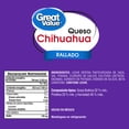 thumbnail image 2 of Queso Chihuahua Great Value Rallado 200 g, 2 of 6
