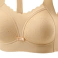 thumbnail image 4 of ATOYSOY Bras for Women No Underwire Wireless Women Bras Lace V Neck Wide Adjustable Strap Comfortable Supportive Solid Color Bra All Season Daily Work Casual Wear, 4 of 4