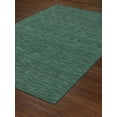 thumbnail image 4 of Dalyn Rafia Area Rug RF100EM Emerald Solid Striation 8' x 10' Rectangle, 4 of 4