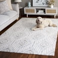 thumbnail image 3 of SAFAVIEH Pine Mariko Oriental Area Rug, Light Grey/Blue, 5' x 8', 3 of 11