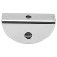 thumbnail image 2 of Clip en Verre, Demi-Rond Verre Semi-Circulaire Support 50x24mm pour 8-12mm Portes en Verre d'Épaisseur, 2 of 8