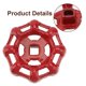 thumbnail image 3 of Houderco 12Ud Manija Decorativa Roja Para Con Superficie Sellada Y Sin Obstrucción, 3 of 6