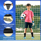 thumbnail image 3 of ZYNERY Playeros para Fútbol - 4 Pares - Talla Única - Negro, 3 of 6