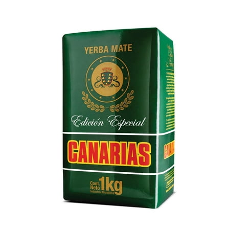 Canarias Loose Leaf Unsmoked Yerba Mate Tea Special Edition 1 Kilogram | Hand Selected Special Harvest | Sustained Energy Antioxidant Rich