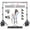 7.5*10FT, variant on 6.5x6.5 FT Backdrop Stand, Adjustable Photo Background Stand Support kit with Carry Bag for Parties, Decoration, Wedding, Photo Video Studio