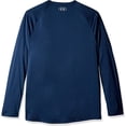 thumbnail image 2 of Under Armour Men's Tech Long Sleeve Shirt, Academy (408)/Steel, X-Large, 2 of 2