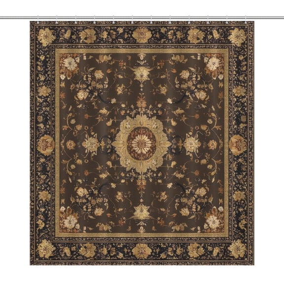 Bohemia Shower Curtain Bathroom Curtains Waterproof Fabric Home Partition Screen Living Room