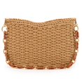 thumbnail image 1 of Bolso de paja GOKTOW tejido con rafia para playa, 1 of 6