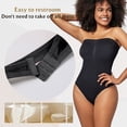 thumbnail image 3 of Eternatastic Strapless Shapewear for Women Tummy Control Bodysuit Seamless Sculpting Body Shaper Tank Top Removable Straps, 3 of 7