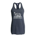 thumbnail image 1 of MmF - Women's Racerback Tank Top, up to Women Size 2XL - California Bear, 1 of 2