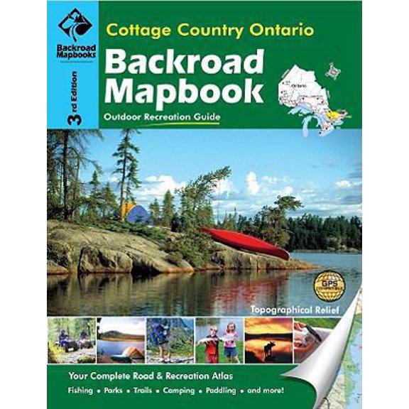 Pre-Owned Cottage Country Ontario (Backroad Mapbooks) (Unknown) 189722530X 9781897225301
