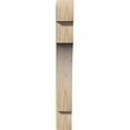 thumbnail image 2 of 3 1/2"W x 12"D x 28"H Mediterranean Smooth Corbel, Douglas Fir, 2 of 9