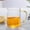 Yellow, variant on High Borosilicate Glass Cup, 13.5 Oz Clear Mug with Handle, Temperature Safe, Ideal for Coffee, Hot and Cold Drinks, Home, Office