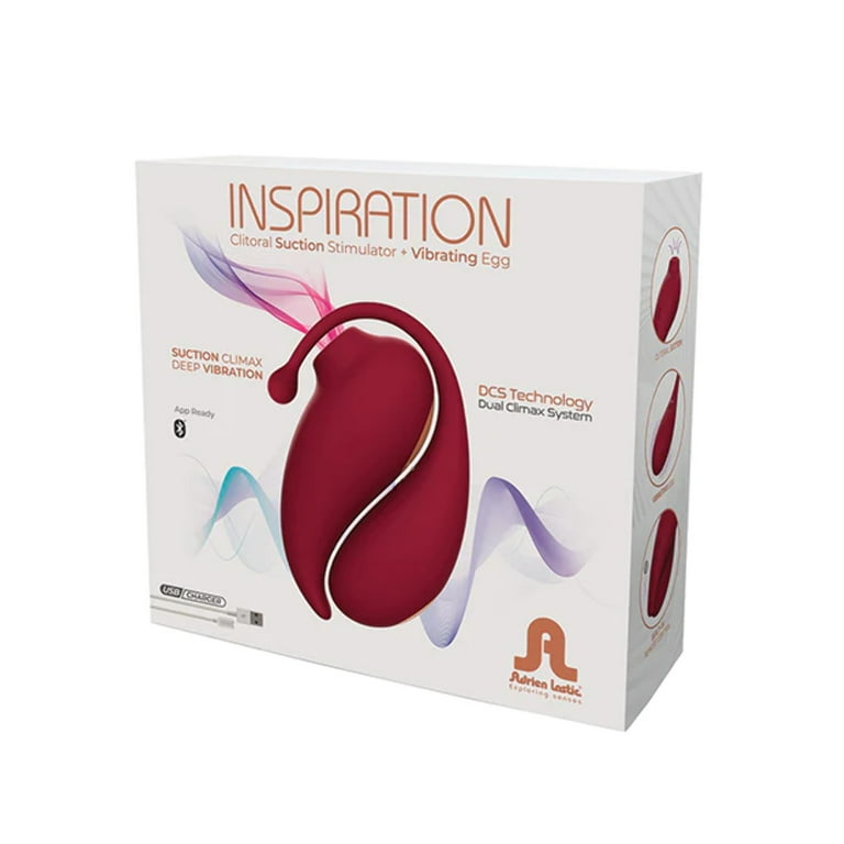 Adrien Lastic Inspiration Clitoral Suction Stimulator & Vibrating Egg - Red - Walmart.com Adrien Lastic Inspiration Clitoral Suction Stimulator & Vibrating Egg - Red - Walmart.com