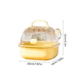 thumbnail image 3 of Vacemry Portable Hamster Cage Bird Carrier, Small Animals Travel Backpack Acrylic Transparent Pet Carrier Lightweight Escape Proof Box, Hamster Travel Cage Bird Travel Carrier Small Pet Backpack, 3 of 6