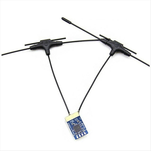 Receptor ELRS de Banda Dual 900/2400 MHz para Drones de Alcance, FPV, Aviones RC, Piezas de Bricolaje