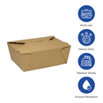 thumbnail image 2 of [200 ct] Karat Kraft Take Out Containers #3 | 76 fl oz Fold-To-Go Paper Food Boxes, 2 of 13