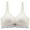 White, variant on Women's Maternity Adjustable Breastfeeding Bra - Wire-Free, Nylon, All Season Nursing Underwear
