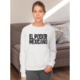 thumbnail image 2 of Mexican Power. Sweatshirt Women -Smartprints Designs, Female x-Large, 2 of 4