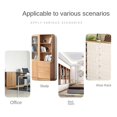 thumbnail image 6 of Double Opening Magnet Automatic Rebounder Switch Closer Silent Closing Lock for Furniture Cabinet Drawer White,4 x double door closer,White, 6 of 8