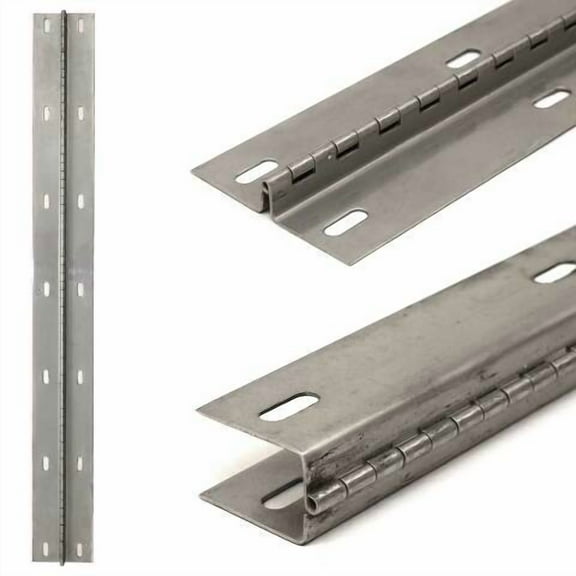 Chaparral Boat Offset Piano Hinge | 33 x 3 5/8 Inch 16 Gauge Aluminum