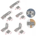 thumbnail image 4 of Goodhd Burglar-proof Stainless Steel Door Clasp Lock Shed Latch Padlock Hasp Gate Bolt, 4 of 5