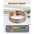 thumbnail image 3 of HaoXun Women's Adjustable Magnetic Copper Bracelet - Hypoallergenic Fashion Jewelry for Daily Wear and Special Occasions, 3 of 6