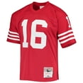 thumbnail image 2 of Men's Mitchell & Ness Joe Montana Scarlet San Francisco 49ers Legacy Replica Jersey, 2 of 3