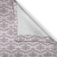 thumbnail image 4 of Ambesonne Victorian Window Valance, Nostalgic Leafy Motif Art, 54" X 18", Grey Pink and Pale Mauve, 4 of 5