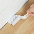thumbnail image 4 of Cinvoph Cleaning Brush Mini Scrub Brush for Cleaning Window Track Silm Scrub Brush with Handle, Bathroom Kitchen Edge Corner Cleaning Brushes for Household Use, 4 of 6