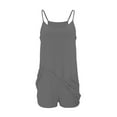 thumbnail image 3 of Baqcunre Jumpsuits for Women Women 2024 Summer Sleeveless Mini Dress Casual Short Sundress Workout Tennis Athletic Onesie Jumpsuit Jumpsuits for Women Dressy One Piece Jumpsuits for Women, 3 of 8