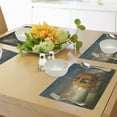 thumbnail image 4 of Ambesonne Fantasy Place Mats Set of 4, Cartoon Tale, Standard Size, Multicolor, 4 of 6