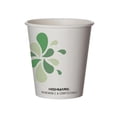 thumbnail image 2 of Highmark® Renewable Hot Drink Cups, 10 Oz, White/Green/Black, Pack Of 500, 2 of 2