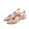 thumbnail image 2 of LTTVQM Slingback Heels for Women Chunky Low Heel Pointed Toe Non-Slip Cushion Comfortable Work Shoes Fashion Casual Office Dress Shoes Complexion 37(US-6.5), 2 of 6
