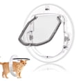 thumbnail image 1 of Puerta abatible YOUTHINK con cierre de 4 posiciones para mascotas pequeñas, 1 of 8