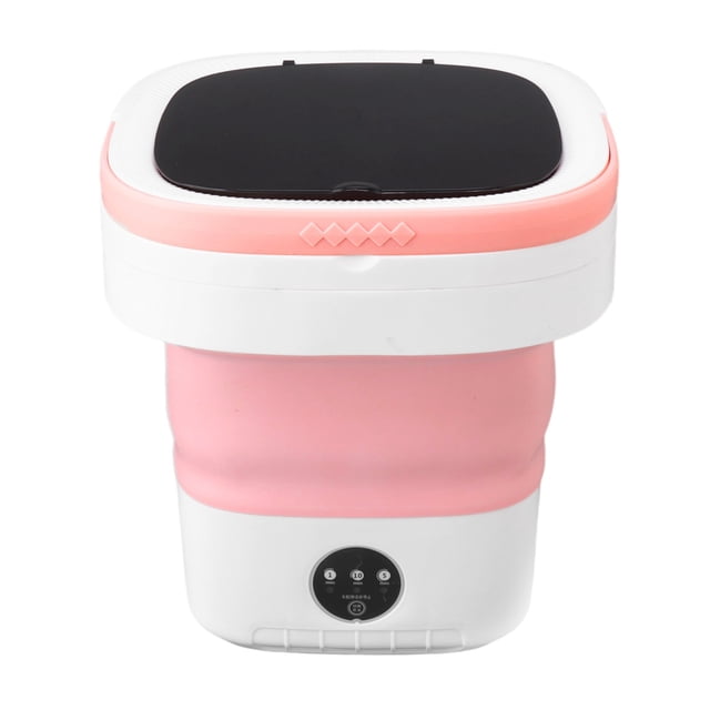Mini Lavadora De Cubos Portátil, Mini Lavadora De Cubos Portátil De 7,5 L, Lavadora Plegable Con Centrifugado Suave Y Tubo De Drenaje De 100 A 240 V