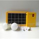 thumbnail image 4 of Kit de panel solar de 3 W, 2 bombillas, sistema solar, luz solar de ahorro de energía, exterior, interior, recargable, LED, 4 of 5