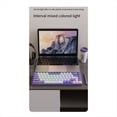 thumbnail image 3 of Teclado Mecánico para Juegos AK680, Teclas ABS, 68 Teclas, Teclado con Cable, Intercambio en Caliente para PC, Portátil, Rojo y C, 3 of 5