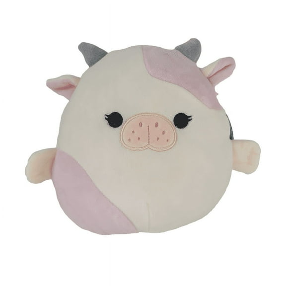 Squishmallow Official Kellytoy Collectible Sea Life Squad Squishy Soft Animals (Malia Pink Sea Cow, 8 Inch)