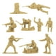thumbnail image 3 of Toy Soldiers BMC CTS, infantería alemana de la Segunda Guerra Mundial, 32 unidades, color canela, 6 cm, 3 of 9