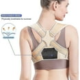 thumbnail image 4 of Back Brace And Posture Corrector Gift compatible Women And Men, Posture Corrector Adjustable Back Support Adult Invisible Hunchback Belts, 4 of 5